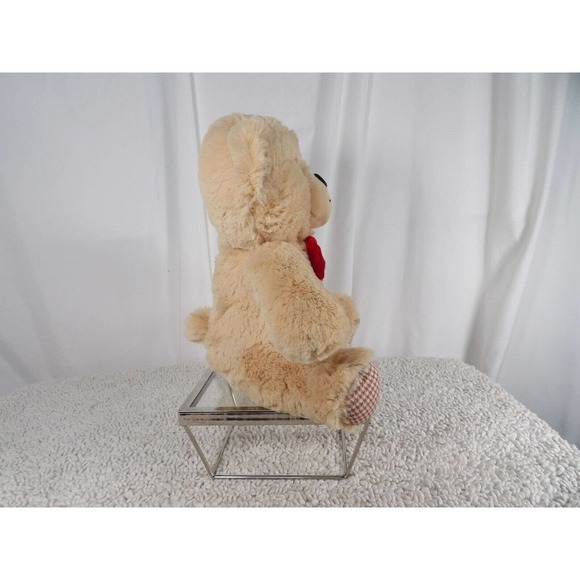 Edible Arrangements Brown EDI Red Bow Soft Teddy Bear Stuffed Animal Plush Toy - Picture 2 of 9